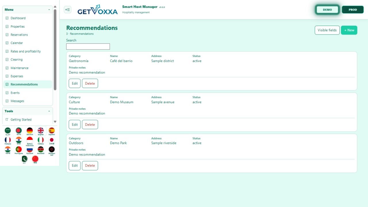 Screenshot — Smart Host Manager v9.0.0