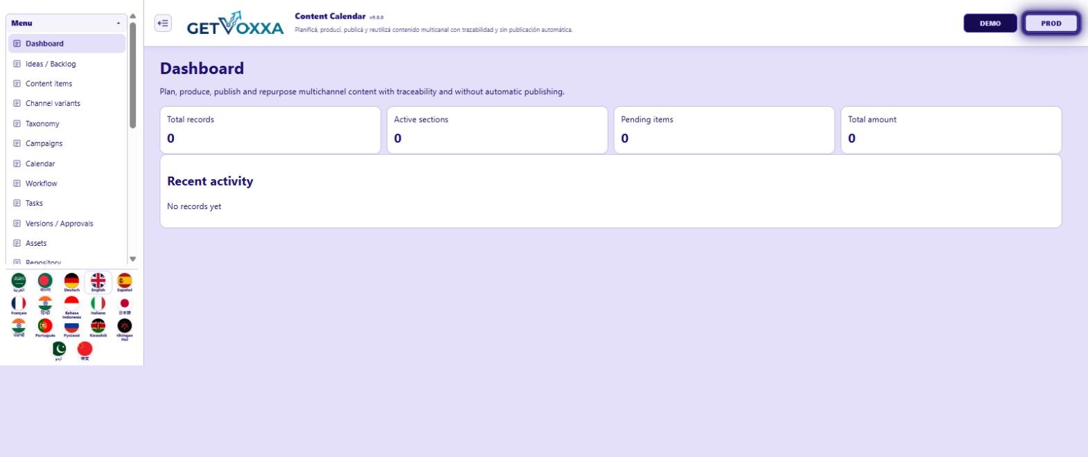 Screenshot — Content Calendar v9.0.0