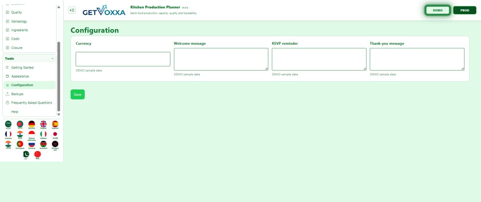 Screenshot — Kitchen Production Planner v9.0.0