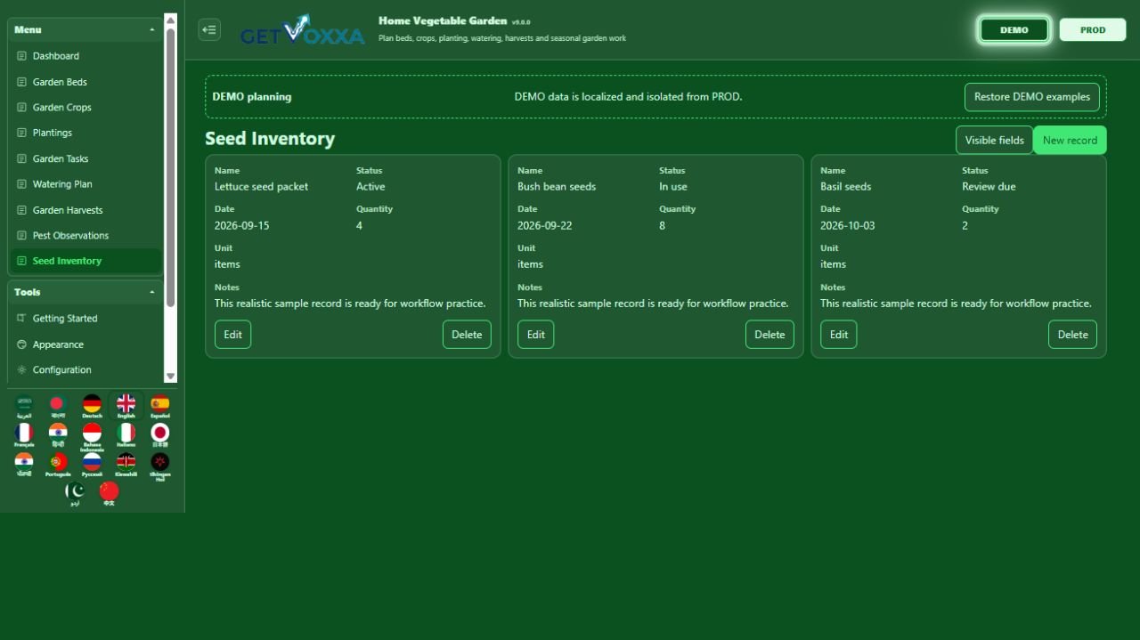 Screenshot — Home Vegetable Garden v9.0.0