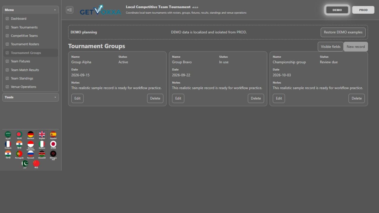 Schermata — Local eSports Tournament v9.0.0
