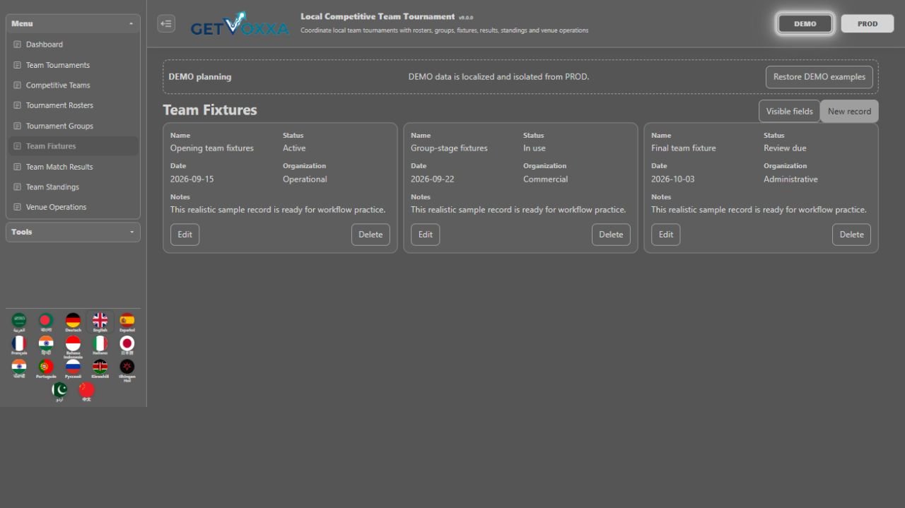 Schermata — Local eSports Tournament v9.0.0