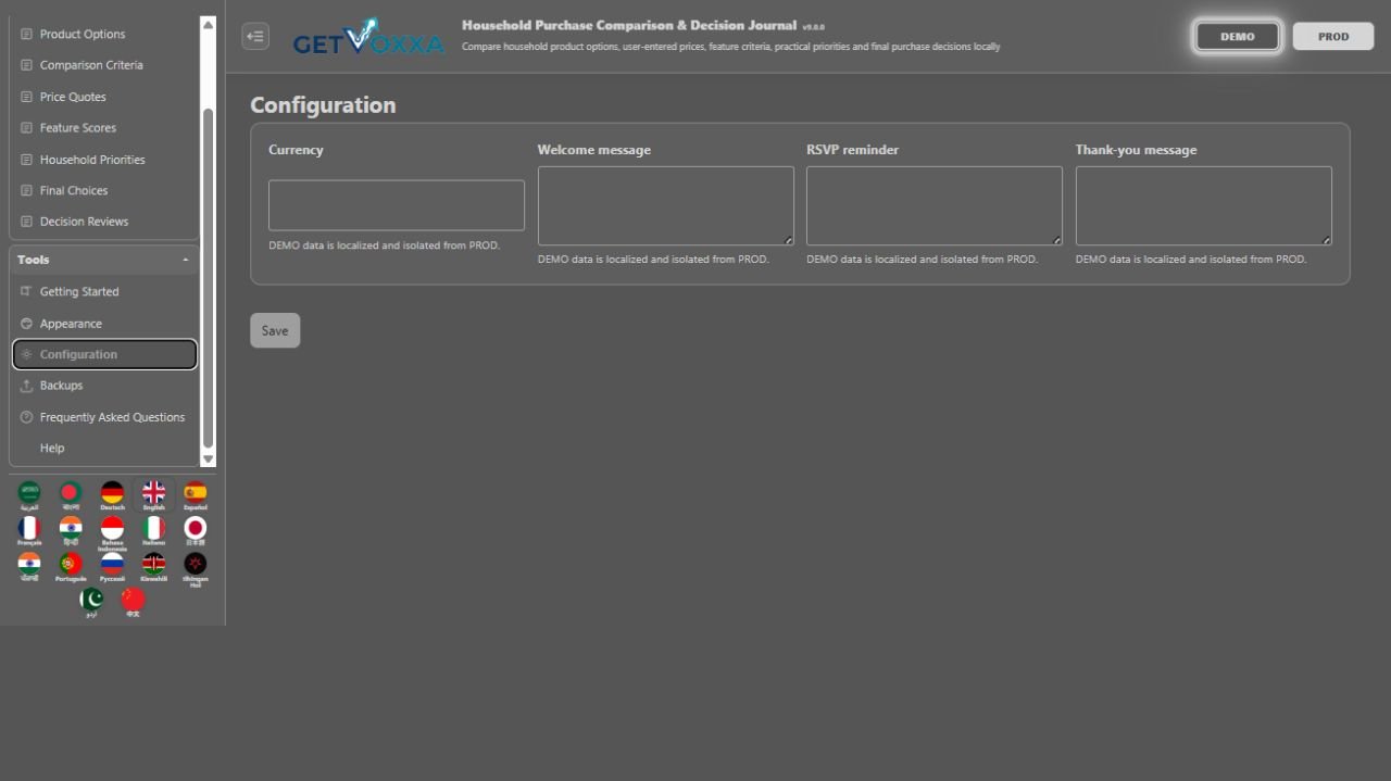 Picha ya skrini — Crypto & Stock Trading Journal v1.0.0