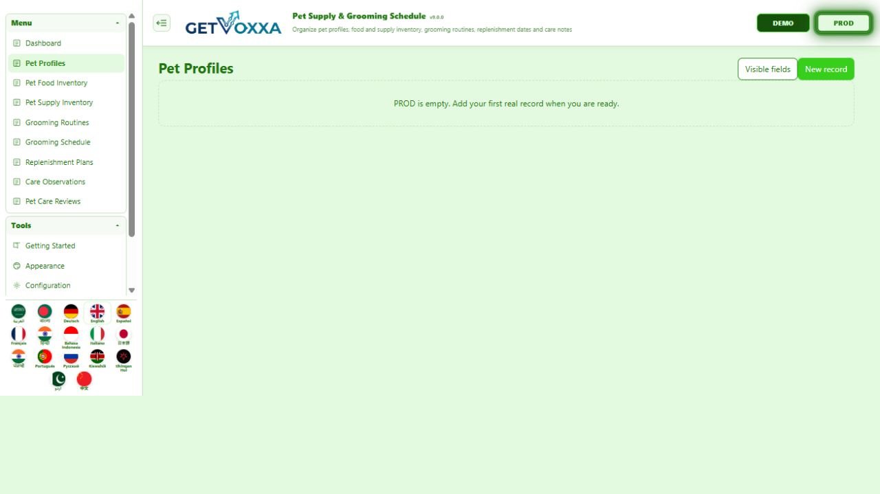 Schermata — Pet Medical & Behavioral Log v1.0.0