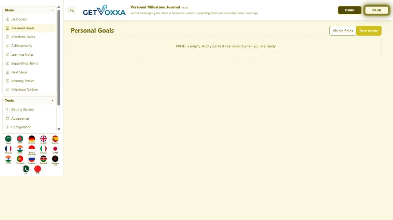 屏幕截图 — Sobriety & Addiction Recovery Milestone Tracker v1.0.0