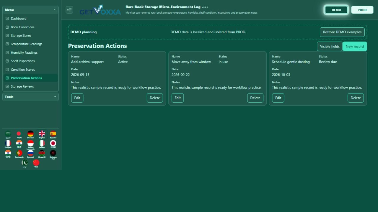 Screenshot — Cigar & Humidor Micro-Environment Log v1.0.0
