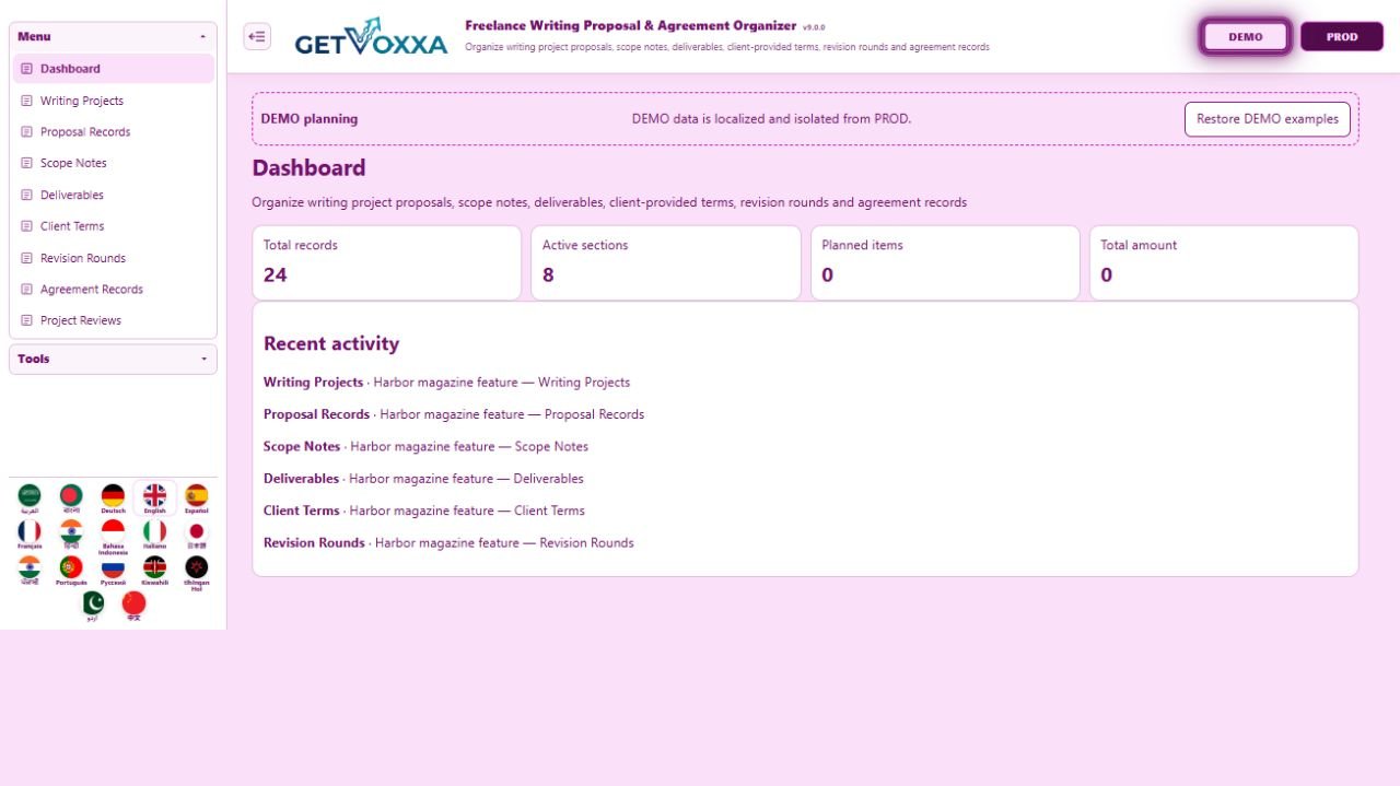 Ghostwriting Proposal & Contract Generator